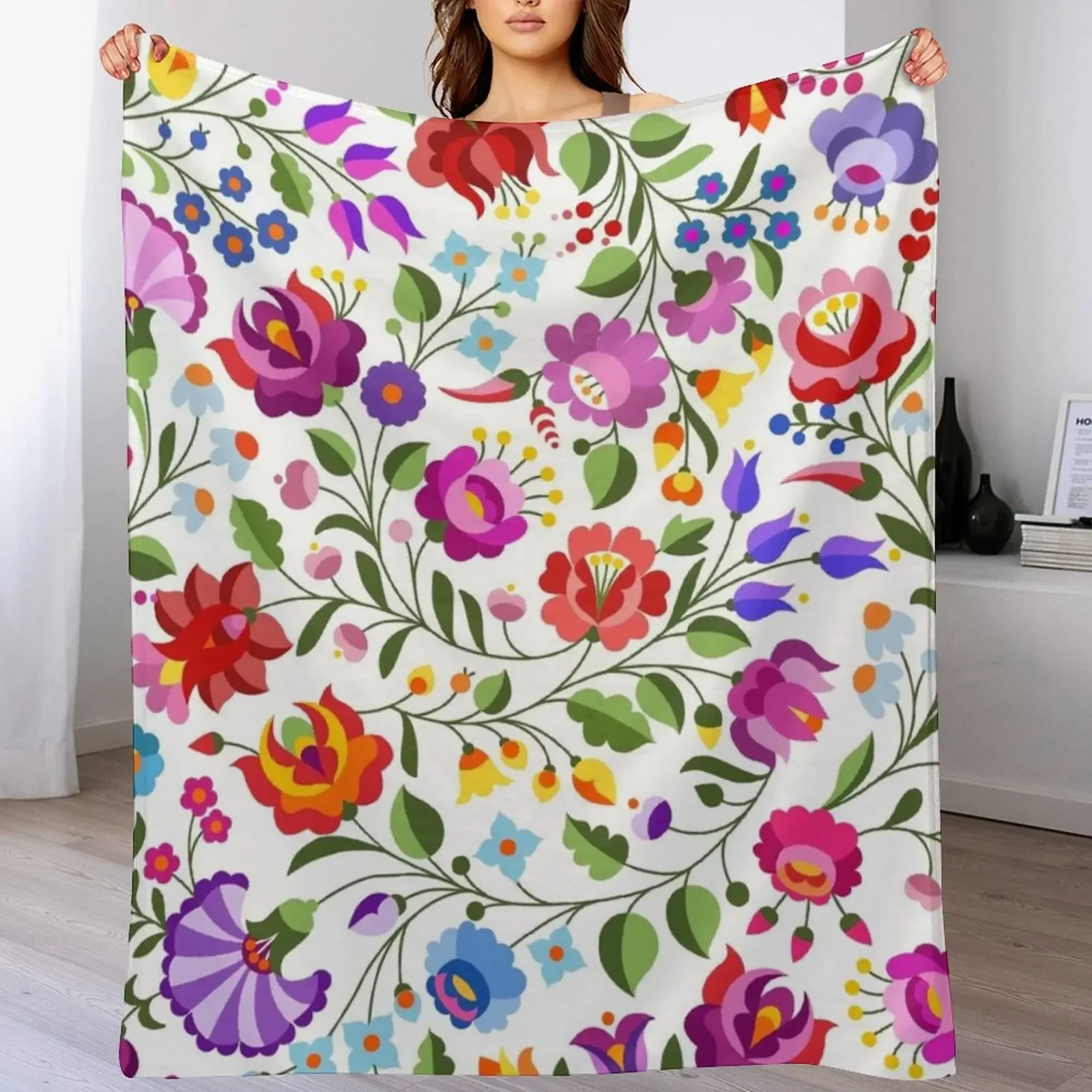 Flowers from Kalocsa Throw Blanket Decorative Soft Throw Blanket for Couch Sofa
Flowers from Kalocsa Throw Blanket Decorative Soft Throw Blanket for Couch Sofa