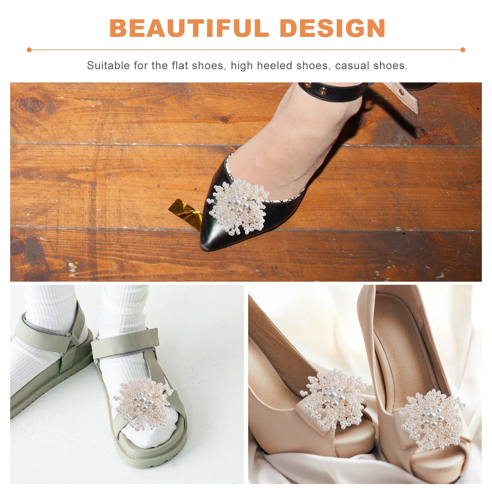 Pearl Shoe Decor Accessories Elegant Shoe Ornaments For Girls Diy Shoes Adornment Footwear Jewelry Craft Parts
Pearl Shoe Decor Accessories Elegant Shoe Ornaments For Girls Diy Shoes Adornment Footwear Jewelry Craft Parts