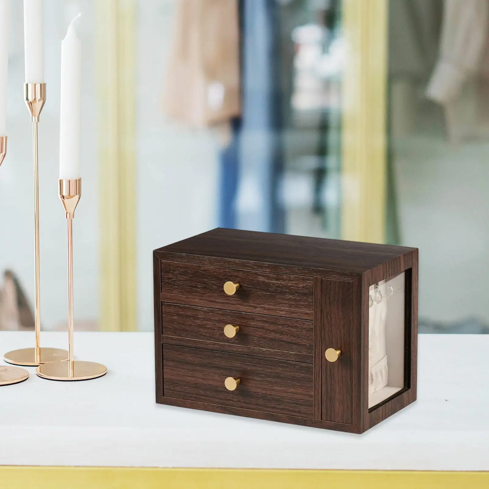 Jewelry Display Case Jewelry Storage Box Jewelry Holder Organizer Wooden Jewelry Box Jewelry Organizer for Trinkets Bracelets
Jewelry Display Case Jewelry Storage Box Jewelry Holder Organizer Wooden Jewelry Box Jewelry Organizer for Trinkets Bracelets
