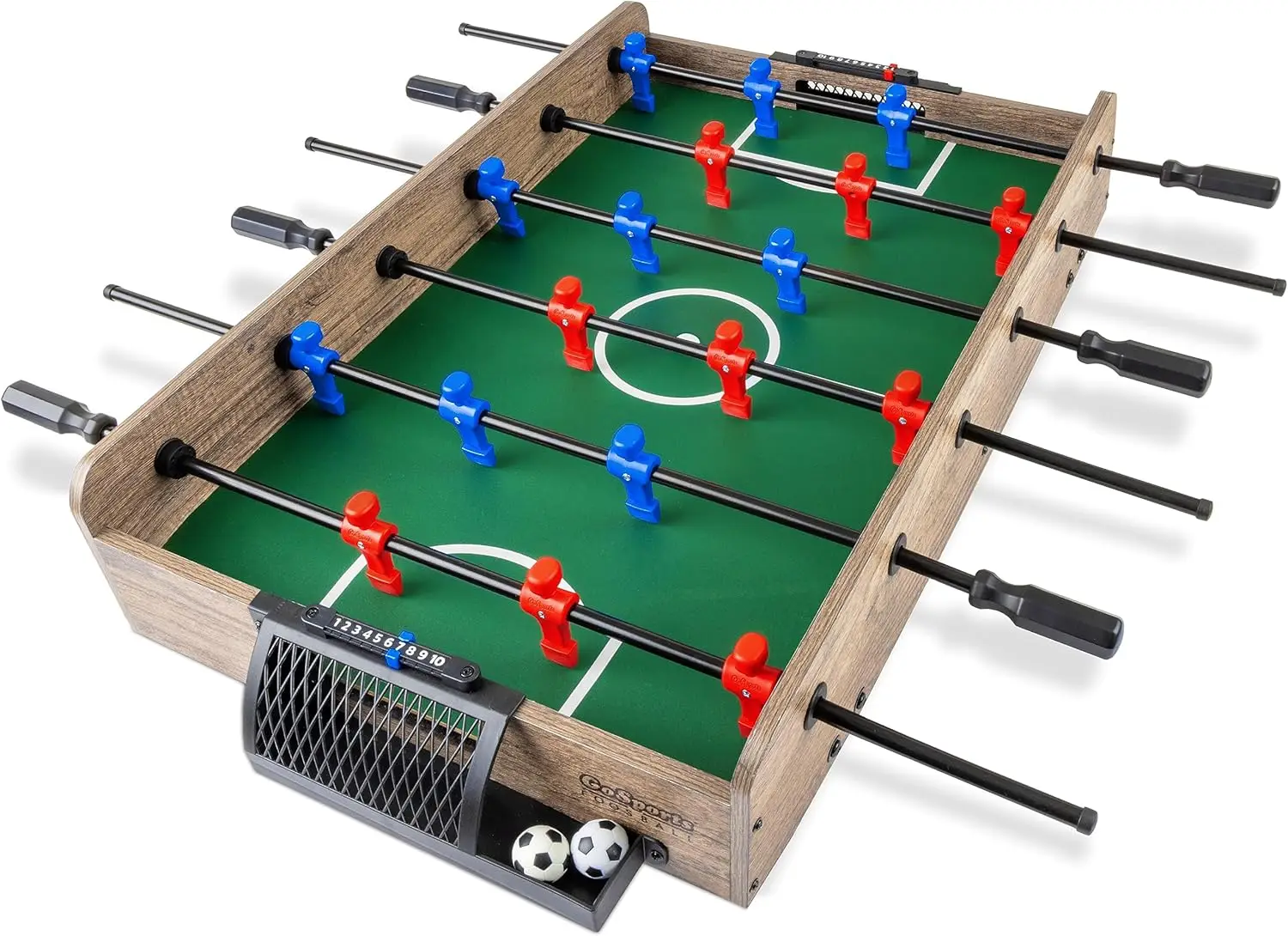 32 Inch Tabletop Foosball Game Set - Oak or Black | Tabletop, Foosball, Oak, Black
32 Inch Tabletop Foosball Game Set - Oak or Black | Tabletop, Foosball, Oak, Black