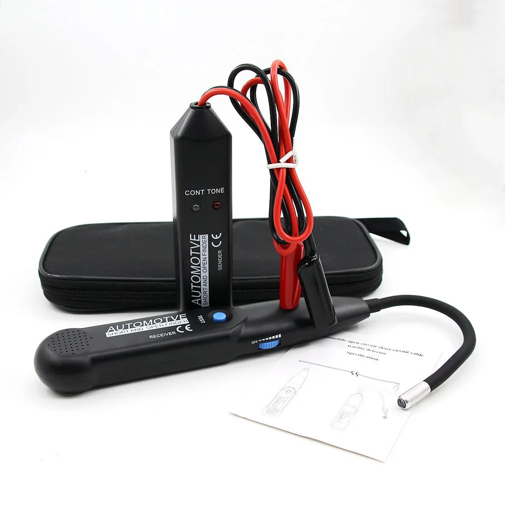 Automotive Cable Tracer Short Circuit Break Point Locator Line Finder Generator Probe Kit DC Wire Fault Detector Patrol Tester
Automotive Cable Tracer Short Circuit Break Point Locator Line Finder Generator Probe Kit DC Wire Fault Detector Patrol Tester