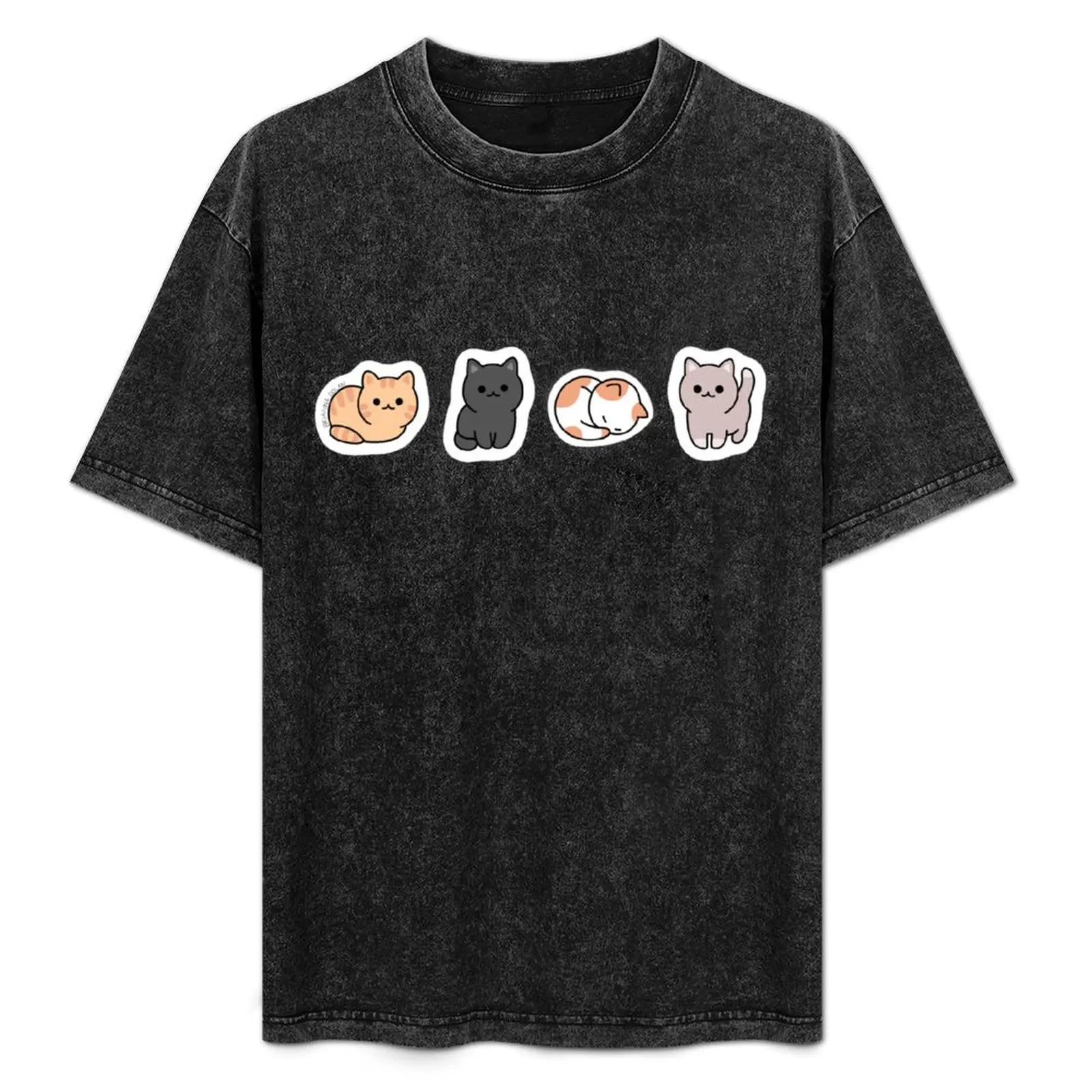 Cute Cats Kawaii Horizontal T-Shirt rapper graphic tees customs boys animal print mens designer clothes
Cute Cats Kawaii Horizontal T-Shirt rapper graphic tees customs boys animal print mens designer clothes