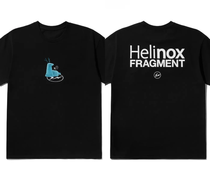2025 Summer New T-Shirts FRGMT X Helinox T-Shirt Oversized Y2k Casual Cotton High Quality Short Sleeve Street Men Women Tops
2025 Summer New T-Shirts FRGMT X Helinox T-Shirt Oversized Y2k Casual Cotton High Quality Short Sleeve Street Men Women Tops