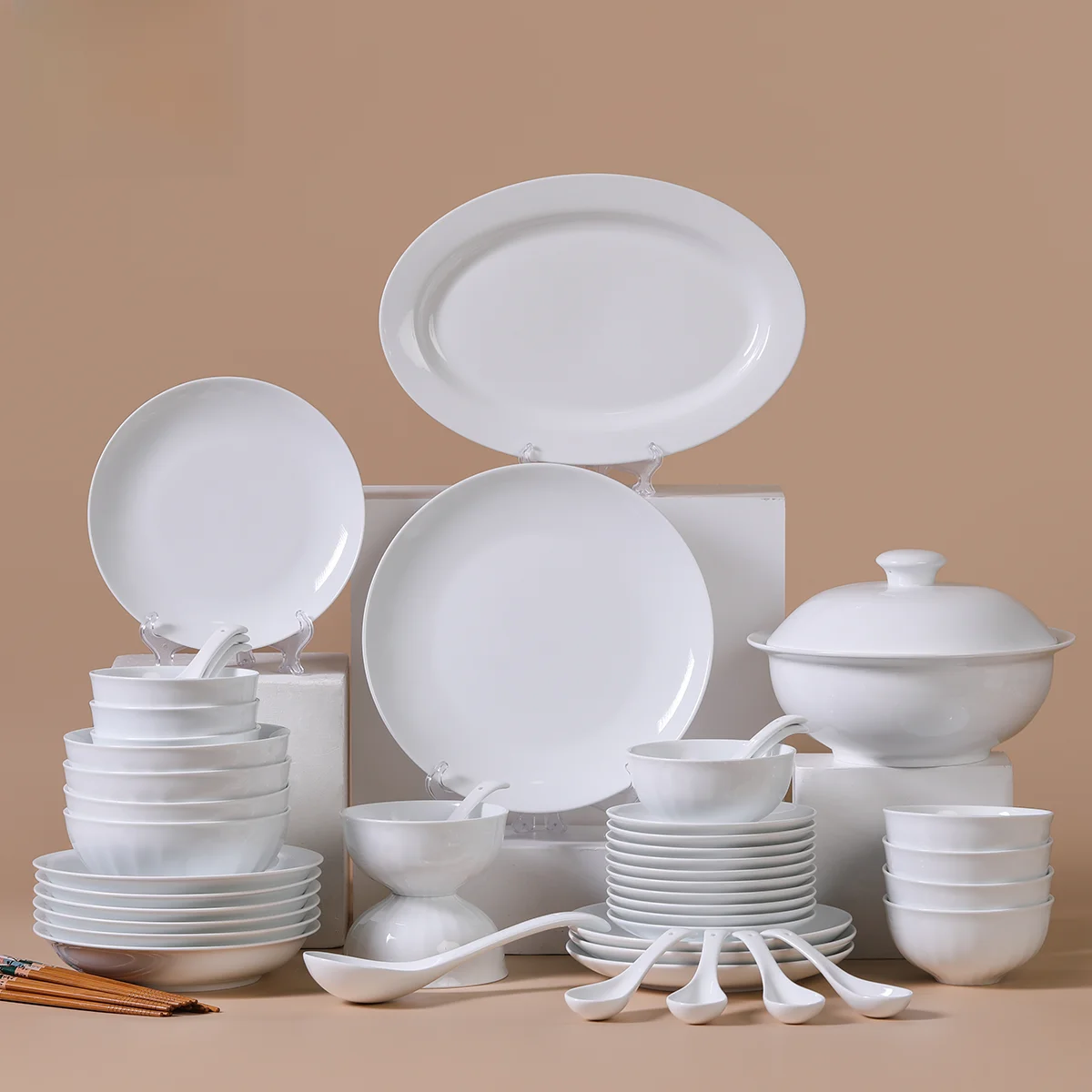Cloud Encountered Mountain Pure White Dining Set High White Porcelain Bowl Deep Dish Fish Plate Ceramic Dinnerware Set for Ho...
Cloud Encountered Mountain Pure White Dining Set High White Porcelain Bowl Deep Dish Fish Plate Ceramic Dinnerware Set for Ho...