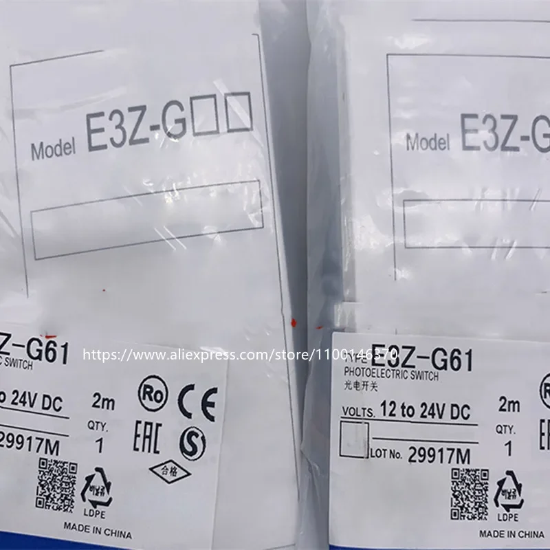 Новый высококачественный фотоэлектрический датчик типа groove E3Z-G81 E3Z-G61 E3Z-G82 E3Z-G62
Новый высококачественный фотоэлектрический датчик типа groove E3Z-G81 E3Z-G61 E3Z-G82 E3Z-G62