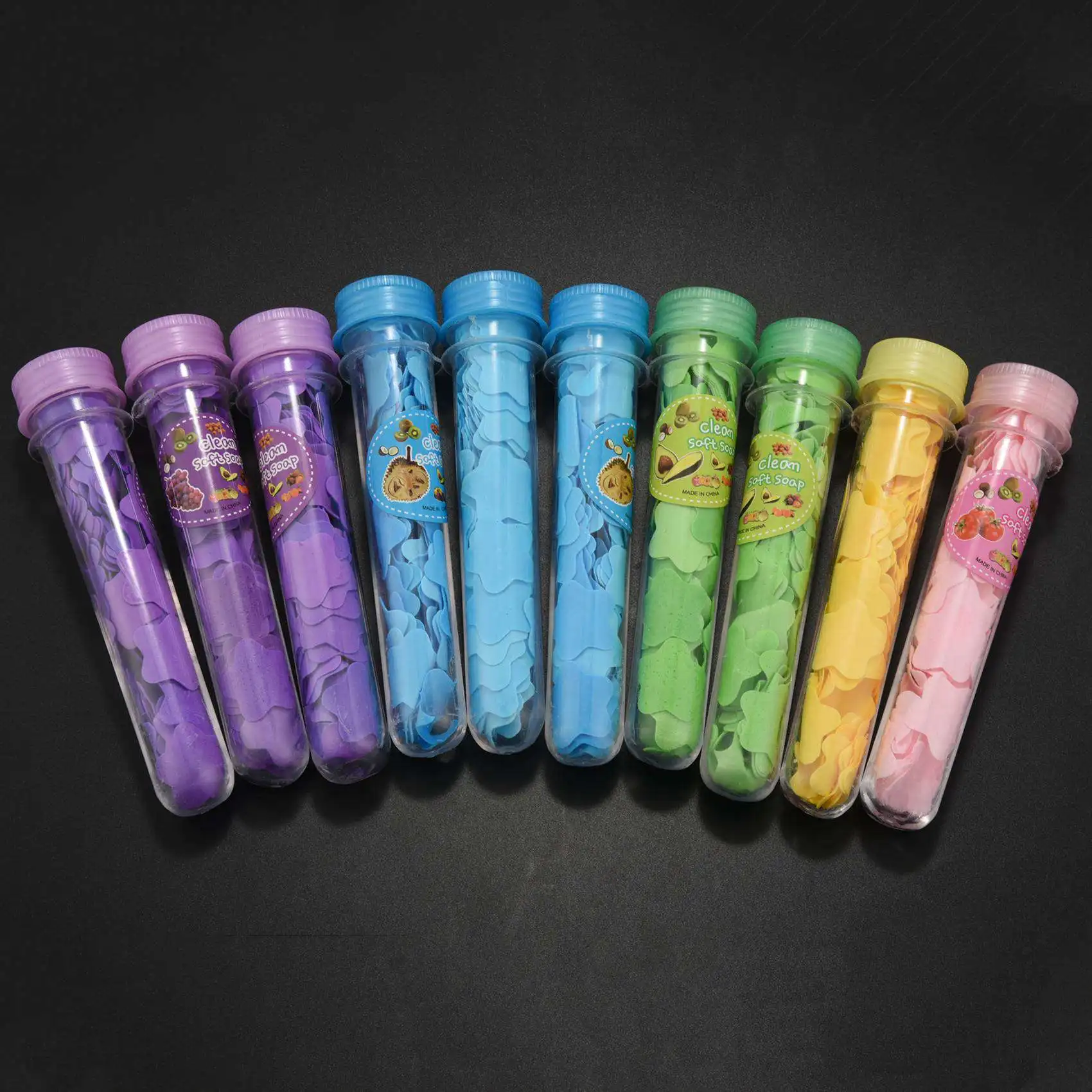 10 шт., дорожное ароматическое мыло для мытья рук, бумажная трубка, портативное мыло с лепестками в форме цветка, фруктовый запах для случайных цветов-ABUA
10 шт., дорожное ароматическое мыло для мытья рук, бумажная трубка, портативное мыло с лепестками в форме цветка, фруктовый запах для случайных цветов-ABUA