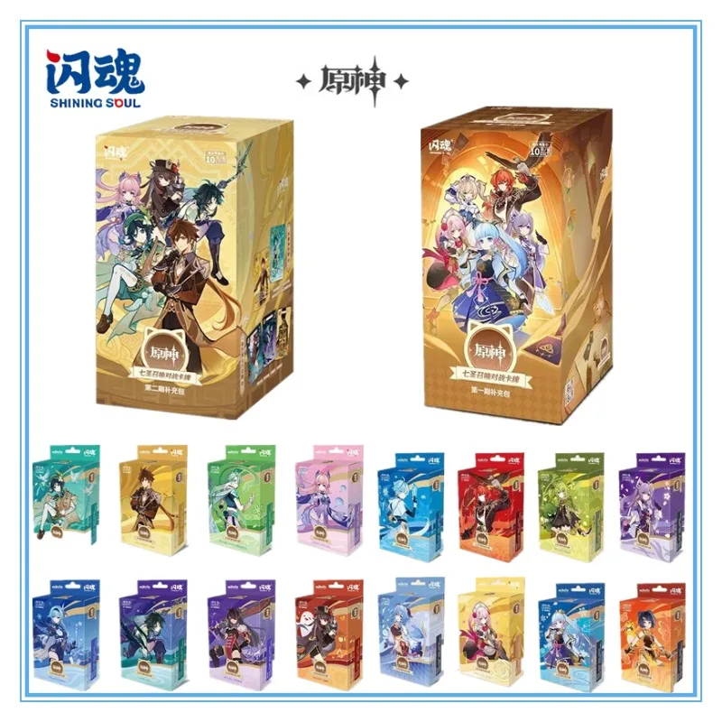 Оригинальная карта Genshin Impact, предварительно упакованная The Seven Holy Summons TCG, боевая карта, коллекционные карты для косплея, игрушка в подарок, детский рождественский подарок
Оригинальная карта Genshin Impact, предварительно упакованная The Seven Holy Summons TCG, боевая карта, коллекционные карты для косплея, игрушка в подарок, детский рождественский подарок