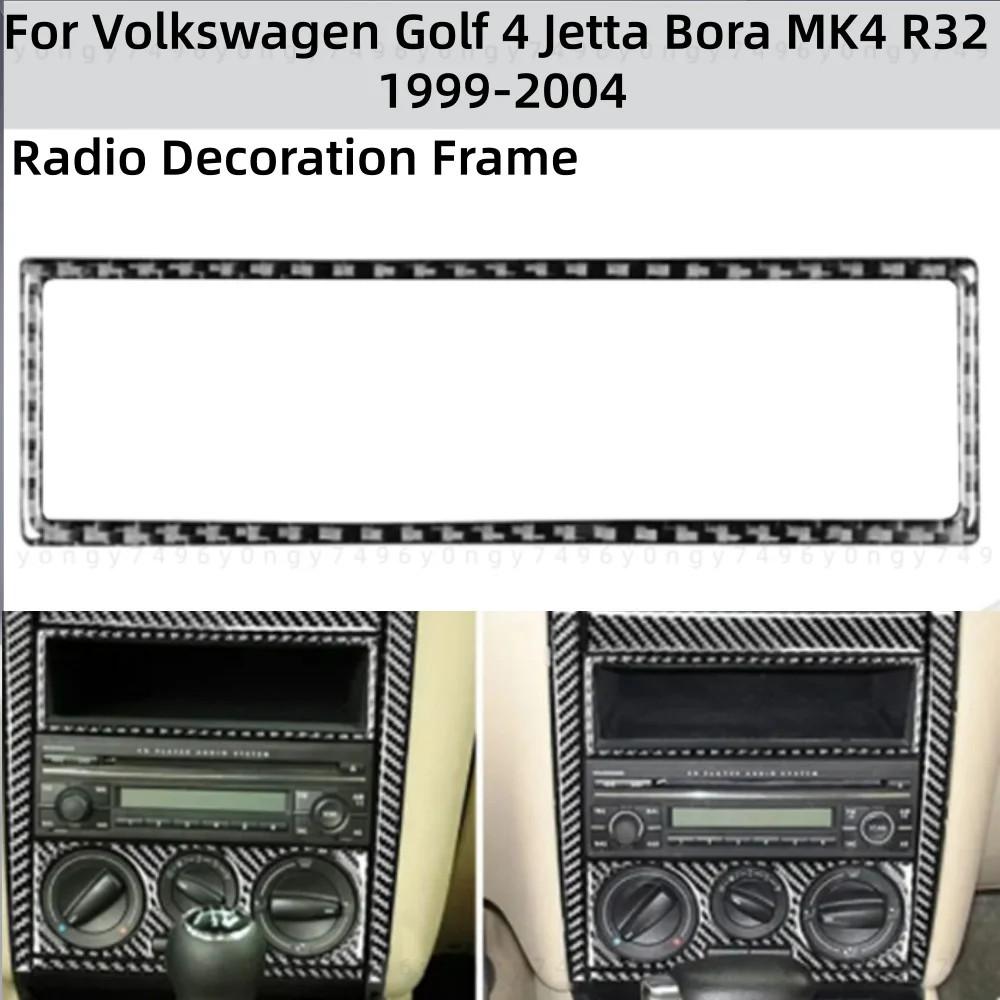 Car Stickers Styling Carbon Radio Decoration Frame For Volkswagen Golf 4Jetta Bora MK4 R32 1999-2004 Decoration Accessories
Car Stickers Styling Carbon Radio Decoration Frame For Volkswagen Golf 4Jetta Bora MK4 R32 1999-2004 Decoration Accessories