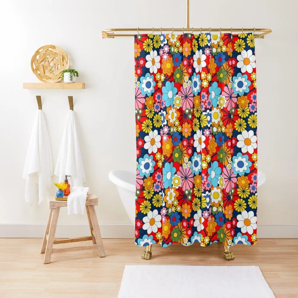 Blue Retro Bright Shower Curtain Bathtub Cute Shower For Bathrooms With Beautiful Designs Modern Accessory Bathrooms Curtain
Blue Retro Bright Shower Curtain Bathtub Cute Shower For Bathrooms With Beautiful Designs Modern Accessory Bathrooms Curtain