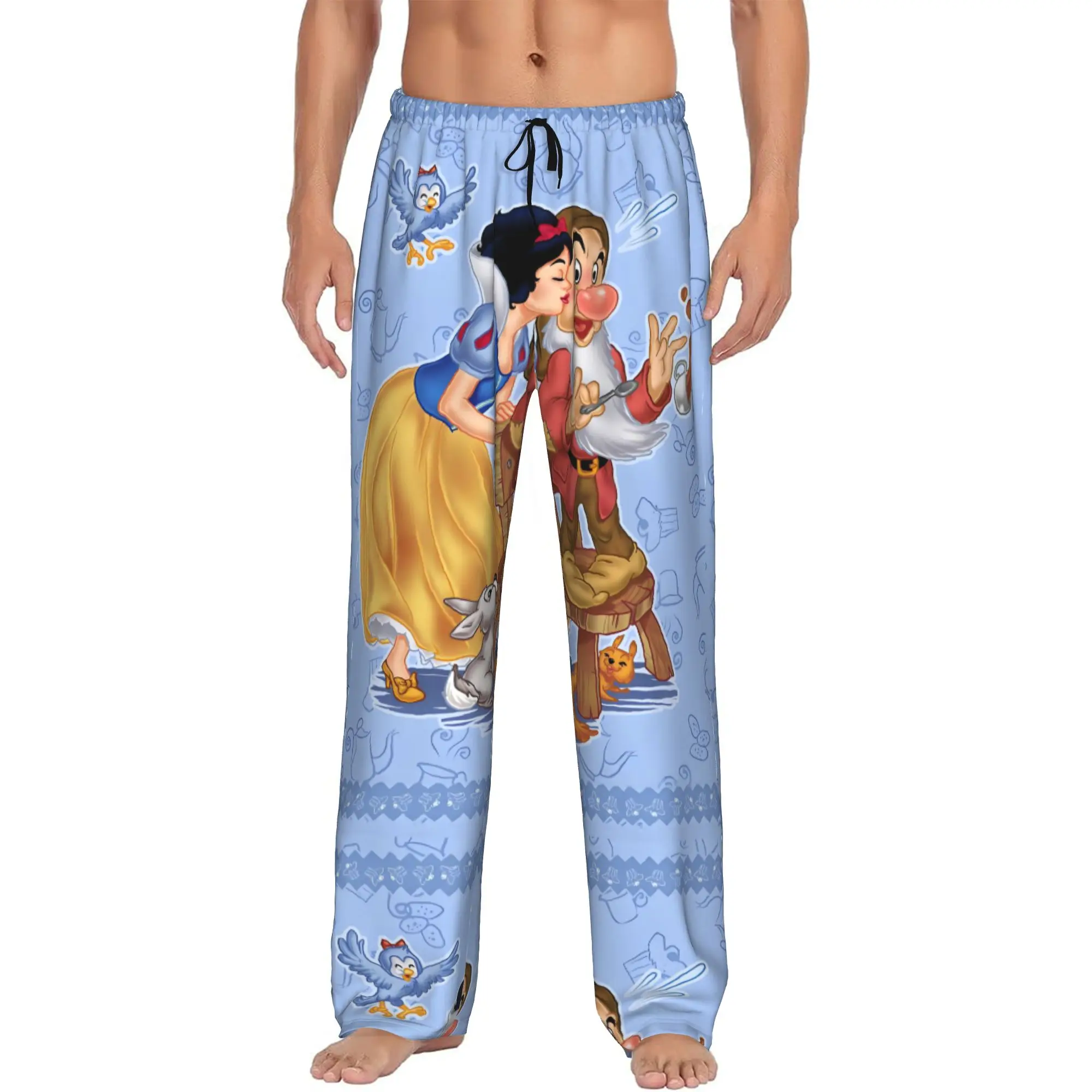 Custom Snow White And Anime The Seven Dwarfs Pajama Pants Men's Lounge Sleep Drawstring Sleepwear Bottoms with Pockets
Custom Snow White And Anime The Seven Dwarfs Pajama Pants Men's Lounge Sleep Drawstring Sleepwear Bottoms with Pockets