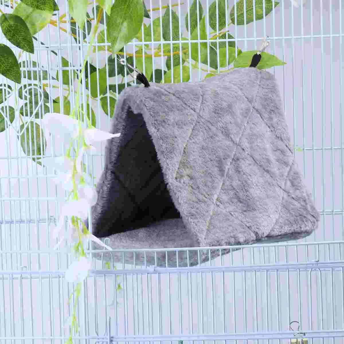 Bird Cage Climbing Bed for Parrot Plush Hammock Little Pet Birds Sleep Purple Warm
Bird Cage Climbing Bed for Parrot Plush Hammock Little Pet Birds Sleep Purple Warm