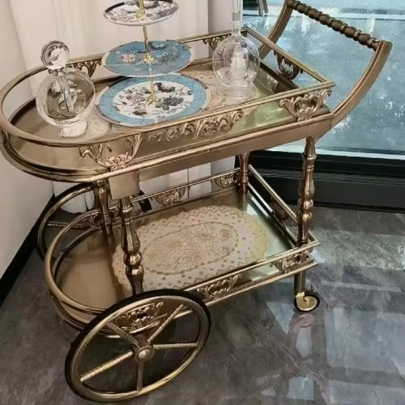 Gold Antique Steel Medieval French Vintage Utility Vehicle Hotel Restaurant Trolley Family
Gold Antique Steel Medieval French Vintage Utility Vehicle Hotel Restaurant Trolley Family