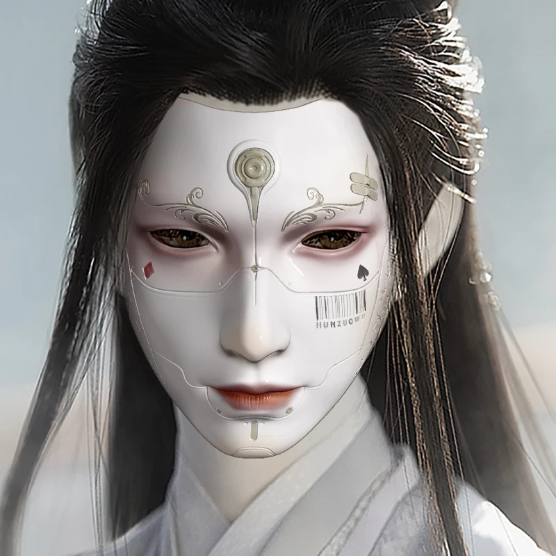 Tian Guan Ci Fu Cos Masks Mechanical Function Face Mask Cyberpunks Mask Machina Game Cosplay Accessories Halloween for Women Men
Tian Guan Ci Fu Cos Masks Mechanical Function Face Mask Cyberpunks Mask Machina Game Cosplay Accessories Halloween for Women Men