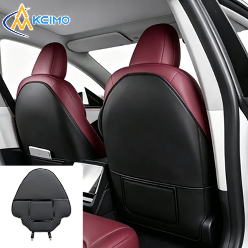 Seat Back Kick Protectors (Front Row) For Tesla Model 3 / Y PU Leather Scratch Proof, Easy Wipe Clean for Kids, Pets, Shoes
Seat Back Kick Protectors (Front Row) For Tesla Model 3 / Y PU Leather Scratch Proof, Easy Wipe Clean for Kids, Pets, Shoes