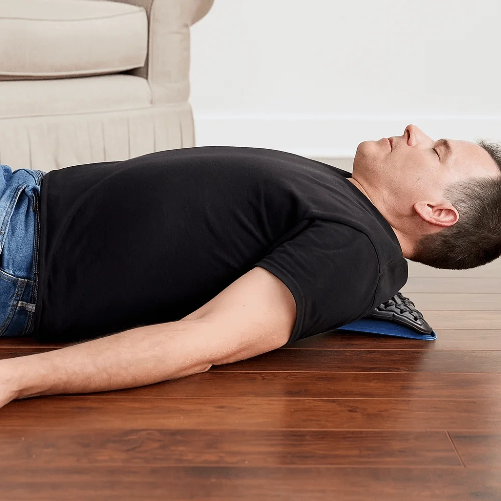 EVA Material Lower Back Relax Stretcher Posture Corrector Waist Brace Lumbar Support Home Traction Fitness Equipment Massager
EVA Material Lower Back Relax Stretcher Posture Corrector Waist Brace Lumbar Support Home Traction Fitness Equipment Massager