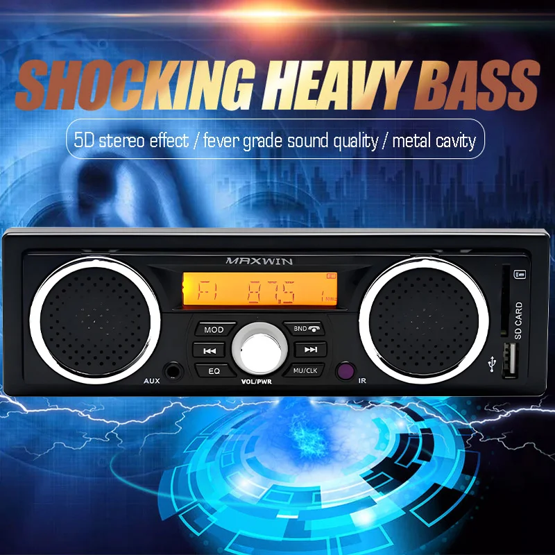 8236 1 Din Car Stereo Bluetooth Hands Free MP3 Player FM Radio USB SD AUX For Universal Car
8236 1 Din Car Stereo Bluetooth Hands Free MP3 Player FM Radio USB SD AUX For Universal Car