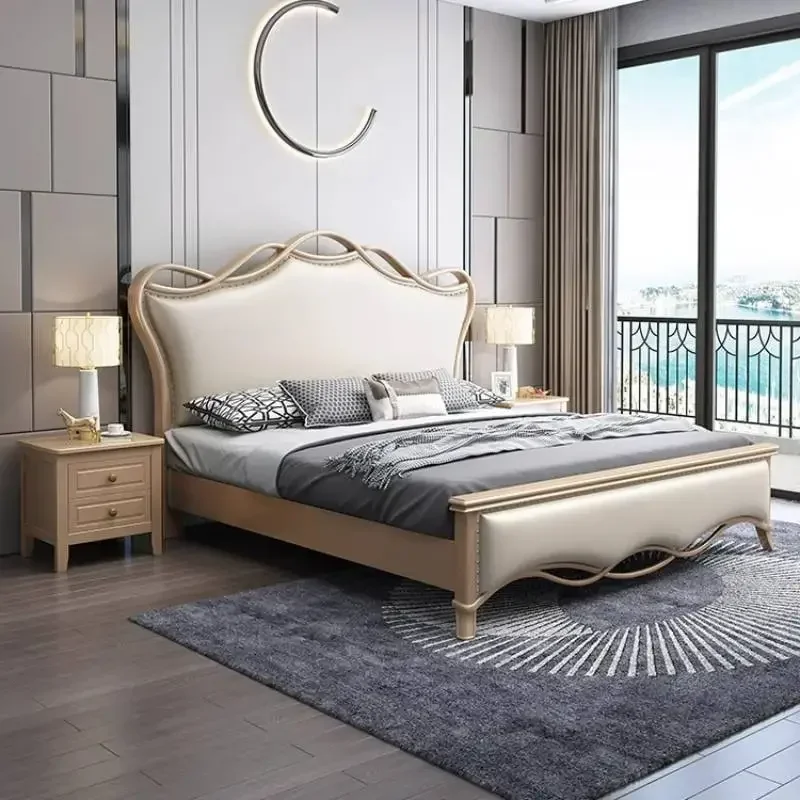 Beauty Designer Double Bed Waterproof Princess Luxury HeadboardDouble Bed Platform Wood European Camas De Casal Hotel Furniture
Beauty Designer Double Bed Waterproof Princess Luxury HeadboardDouble Bed Platform Wood European Camas De Casal Hotel Furniture