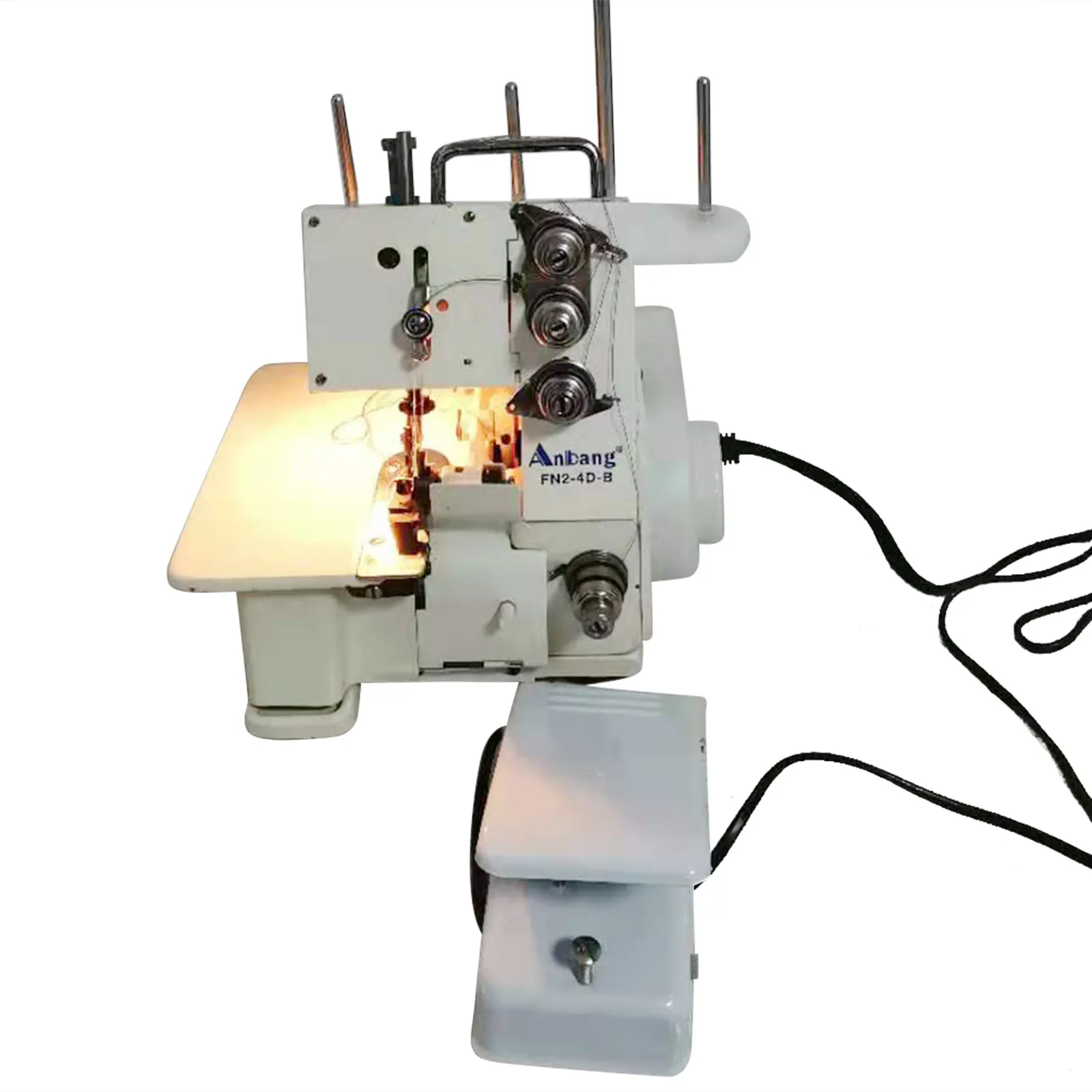 4 Thread Serger Overlock Sewing Machine for Home and Professional Use with Foot Controller
4 Thread Serger Overlock Sewing Machine for Home and Professional Use with Foot Controller