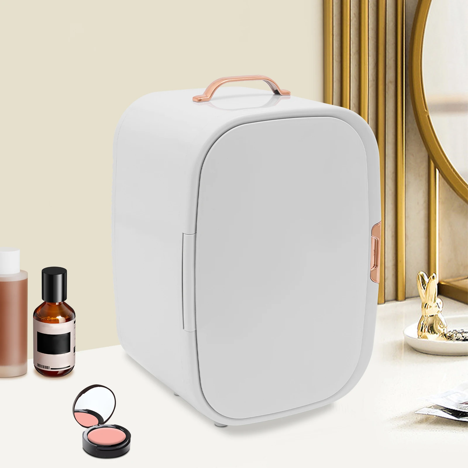 12 L Cosmetic Refrigerator, Beauty Fridge for Cosmetic Storage, for storing Facial Masks, Perfumes, Lipsticks, Makeup (White)
12 L Cosmetic Refrigerator, Beauty Fridge for Cosmetic Storage, for storing Facial Masks, Perfumes, Lipsticks, Makeup (White)