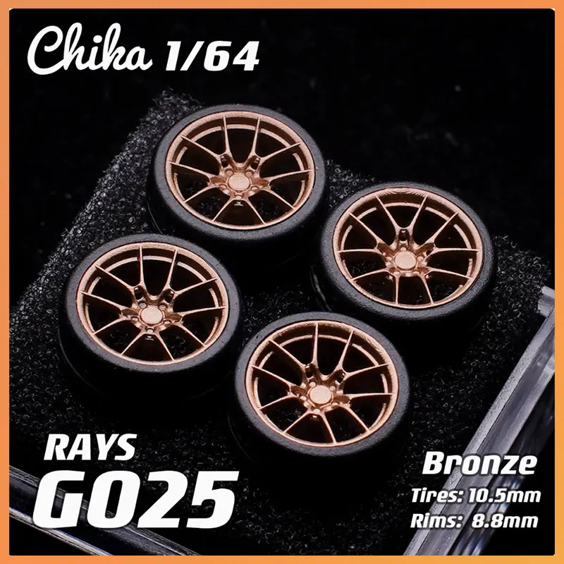 Колеса 1/64 Chika Rays G025/SSR GT1 8,9/9,7/10,5 мм с резиновыми шинами, подходящие для статических моделей автомобилей 1:64 на складе БЫСТРАЯ ДОСТАВКА
Колеса 1/64 Chika Rays G025/SSR GT1 8,9/9,7/10,5 мм с резиновыми шинами, подходящие для статических моделей автомобилей 1:64 на складе БЫСТРАЯ ДОСТАВКА