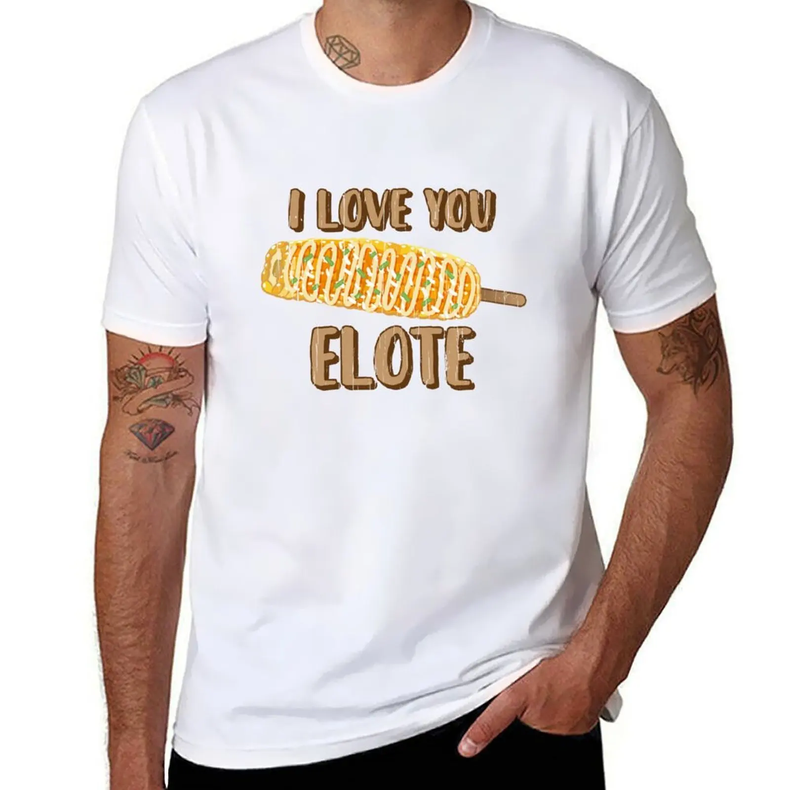 I Love You Elote for Mexican Corn Food Lovers T-Shirt t shirts designer t shirt for man 100 percent cotton T-Shirt
I Love You Elote for Mexican Corn Food Lovers T-Shirt t shirts designer t shirt for man 100 percent cotton T-Shirt