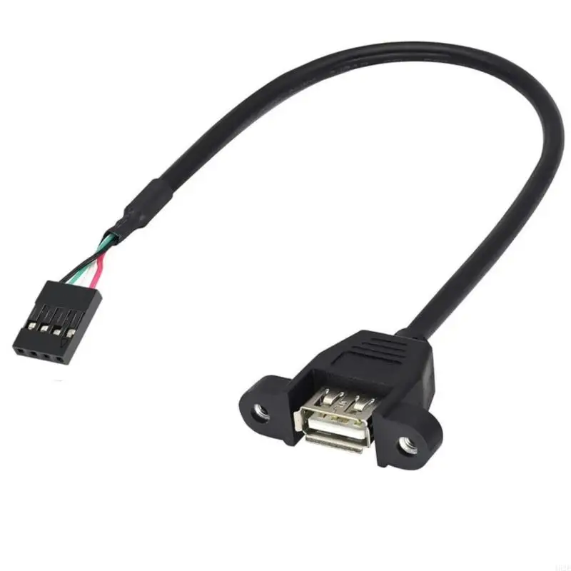 462E Female USB2.0 Panel Mount to 4Pin Short Cable Adapter for Convenient Charging
462E Female USB2.0 Panel Mount to 4Pin Short Cable Adapter for Convenient Charging