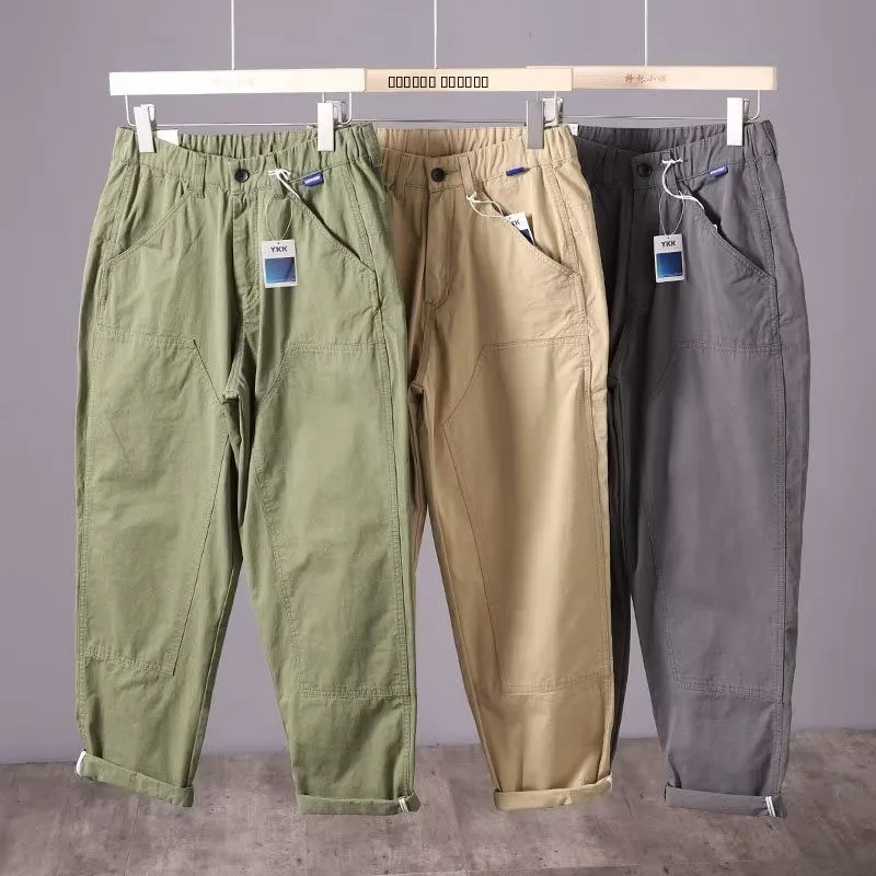 Мужские повседневные брюки American Sle Workwear из хлопка, свободного кроя, для активного отдыха, весна-осень, с карманами, прочные, для досуга
Мужские повседневные брюки American Sle Workwear из хлопка, свободного кроя, для активного отдыха, весна-осень, с карманами, прочные, для досуга