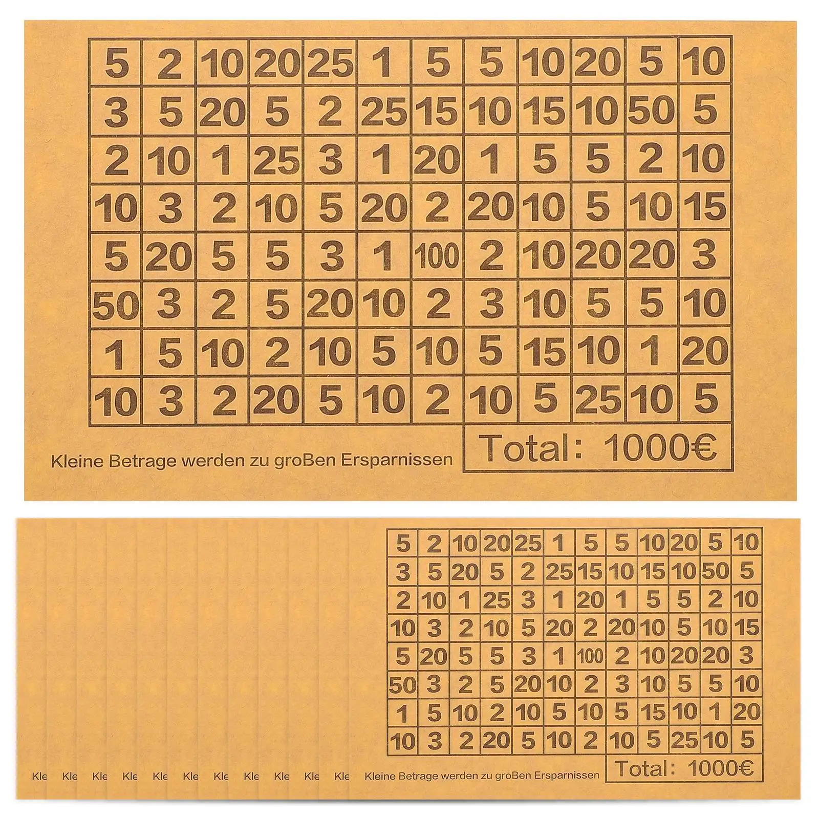 20 Sheets Saving Stickers Savings Box Sticker Budgeting Number DIY Euro Teaching Skills
20 Sheets Saving Stickers Savings Box Sticker Budgeting Number DIY Euro Teaching Skills
