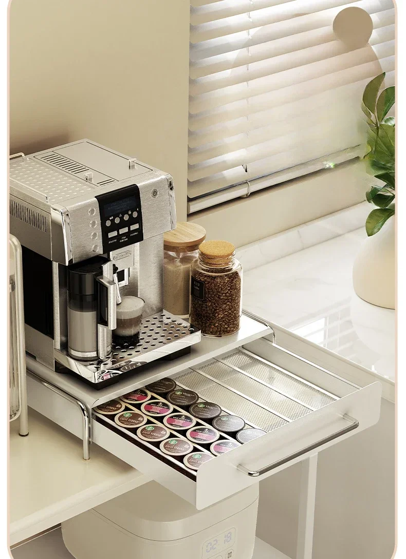 Display shelves, water bars, tables, tea bags, storage boxes, coffee machine bases, drawers, shelves
Display shelves, water bars, tables, tea bags, storage boxes, coffee machine bases, drawers, shelves