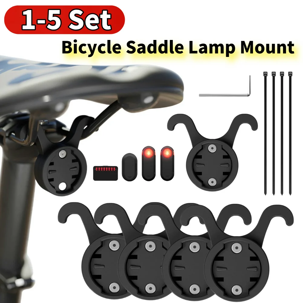 1-5Set Bicycle Saddle Lamp Mount Shockproof Bike Seatpost Bracket Universal Bike Tail Light Saddle Rack for Garmin Varia Radar
1-5Set Bicycle Saddle Lamp Mount Shockproof Bike Seatpost Bracket Universal Bike Tail Light Saddle Rack for Garmin Varia Radar
