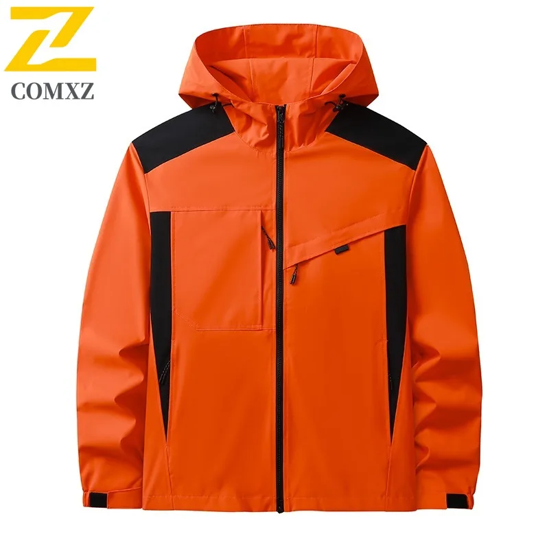 COMXZ 2025 Men Autumn Winter Outdoor Single Layer Windproof lightweight windbreaker Hooded Casual Sports Jacket Hiking Coat
COMXZ 2025 Men Autumn Winter Outdoor Single Layer Windproof lightweight windbreaker Hooded Casual Sports Jacket Hiking Coat