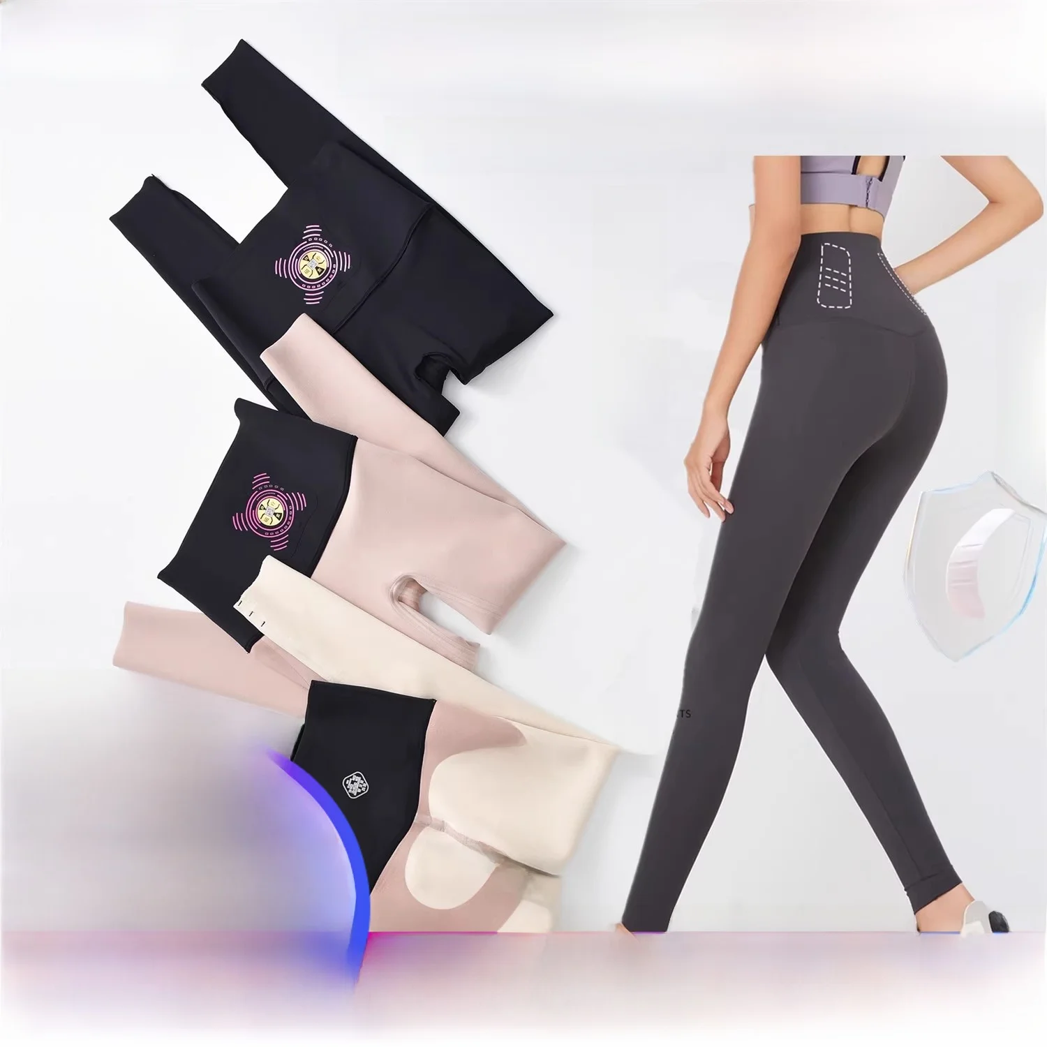 Женские брюки для йоги с высокой талией, удлиненные, с магнитной терапией и поддержкой для коленей, цвет слоновой кости
Женские брюки для йоги с высокой талией, удлиненные, с магнитной терапией и поддержкой для коленей, цвет слоновой кости