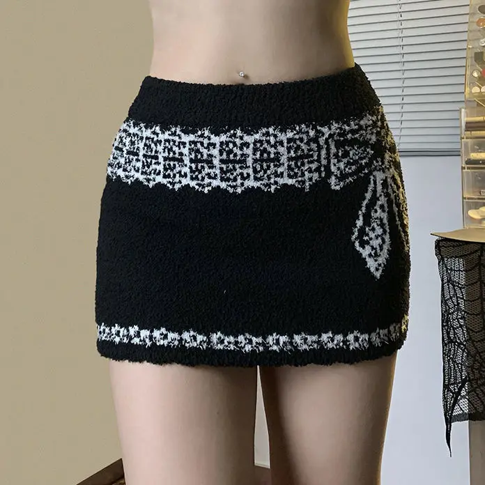 Gagaok Woman Skirt American Style Bow Embroidered Slimming High Waist Mini Skirts Hotsweet Color Contrasting Spicy Girl Bodycon
Gagaok Woman Skirt American Style Bow Embroidered Slimming High Waist Mini Skirts Hotsweet Color Contrasting Spicy Girl Bodycon