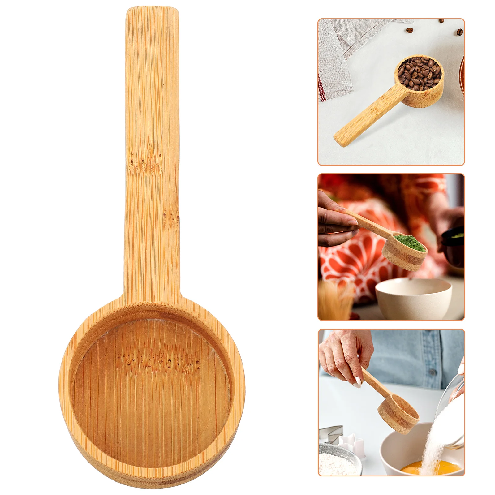 Long Handle Scoop Coffee Measuring Spoon Spoons Convenient Tea Multifunction Scooper Wood
Long Handle Scoop Coffee Measuring Spoon Spoons Convenient Tea Multifunction Scooper Wood