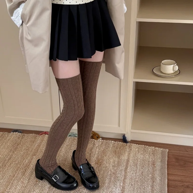 SP&CITY College Style Linen Pattern Cotton Knee Socks Women's Winter Cute Stockings Fashion Soft Breathable High Tigh Socks
SP&CITY College Style Linen Pattern Cotton Knee Socks Women's Winter Cute Stockings Fashion Soft Breathable High Tigh Socks
