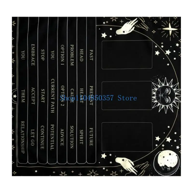 5asd Tarots Card Tablecloth Reading Card Divinations Tapestry Witchcrafts Supplies
5asd Tarots Card Tablecloth Reading Card Divinations Tapestry Witchcrafts Supplies
