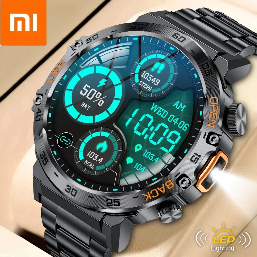 Xiaomi 2025 Смарт-часы 360*360 AMOLED HD-экран Водонепроницаемые спортивные часы для фитнеса Фонарик Новые мужские умные часы для Andrio IOS
Xiaomi 2025 Смарт-часы 360*360 AMOLED HD-экран Водонепроницаемые спортивные часы для фитнеса Фонарик Новые мужские умные часы для Andrio IOS