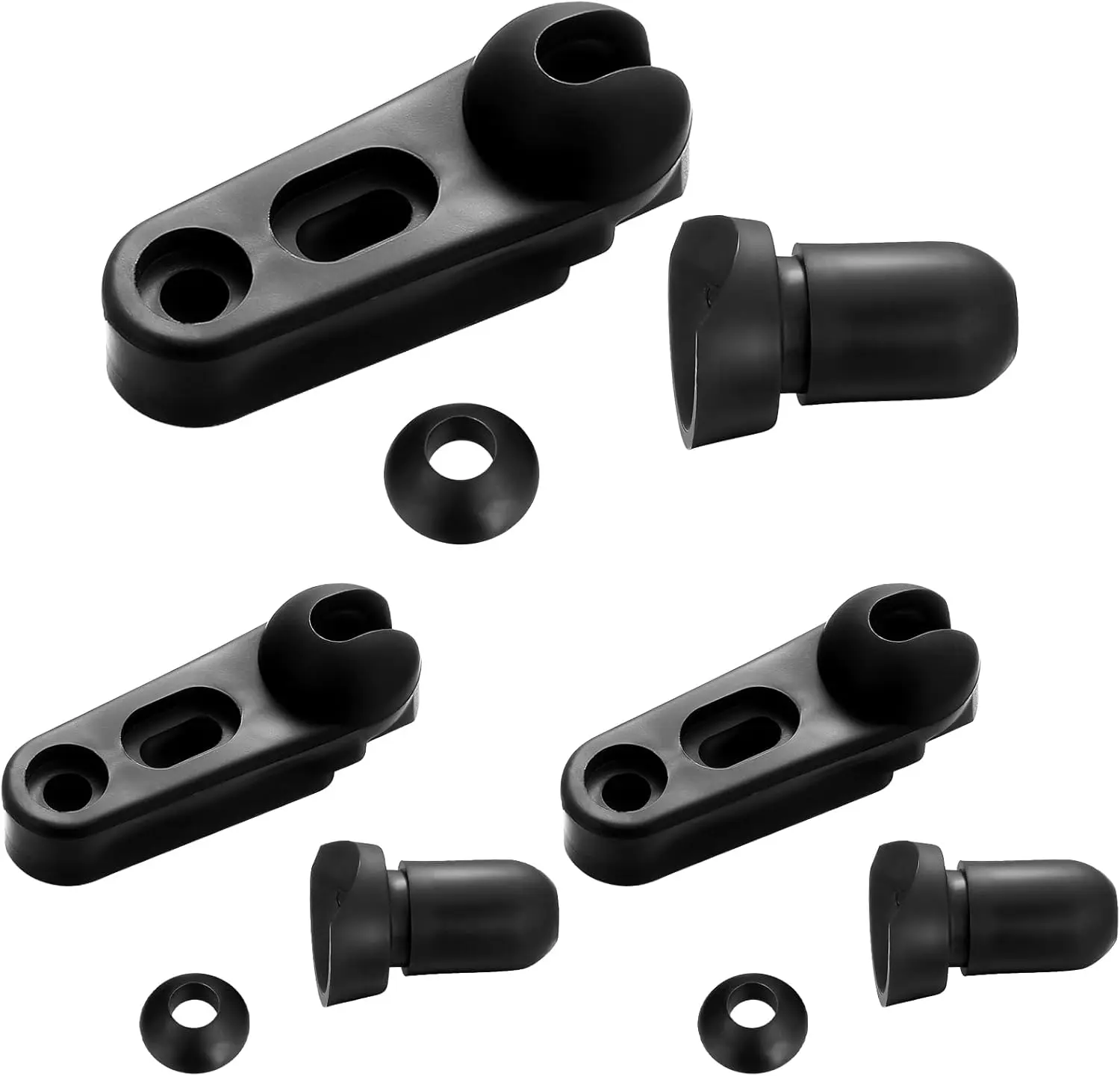 3 Pcs Boat Windshield Support Feet for 1/2" Pipe, Durable Plastic, Easy Install
3 Pcs Boat Windshield Support Feet for 1/2" Pipe, Durable Plastic, Easy Install