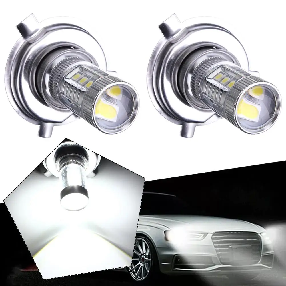 For H4 Super White LED Headlight Bulb 6000-6500K High Low Beam 80W 4000LM Waterproof Lamp Light Car 12V Driving Fog Running W1N1
For H4 Super White LED Headlight Bulb 6000-6500K High Low Beam 80W 4000LM Waterproof Lamp Light Car 12V Driving Fog Running W1N1