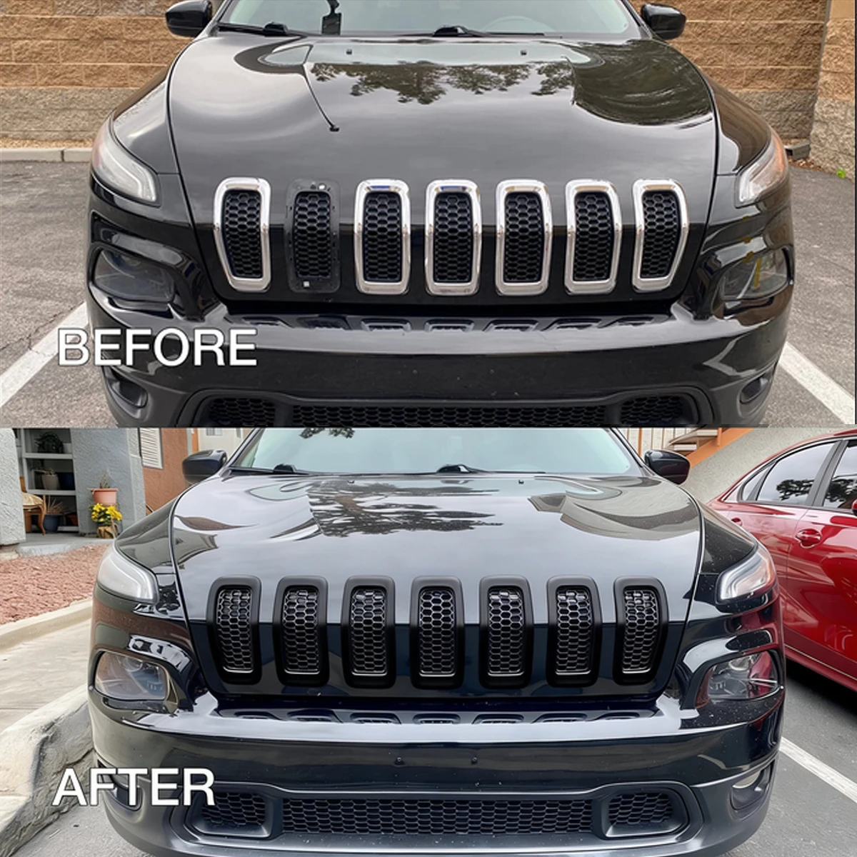 Gloss Black Front Grill Grille Inserts Honeycomb Mesh For Jeep Cherokee 2014 2015 2016 2017 2018 sport 4-door front grill
Gloss Black Front Grill Grille Inserts Honeycomb Mesh For Jeep Cherokee 2014 2015 2016 2017 2018 sport 4-door front grill