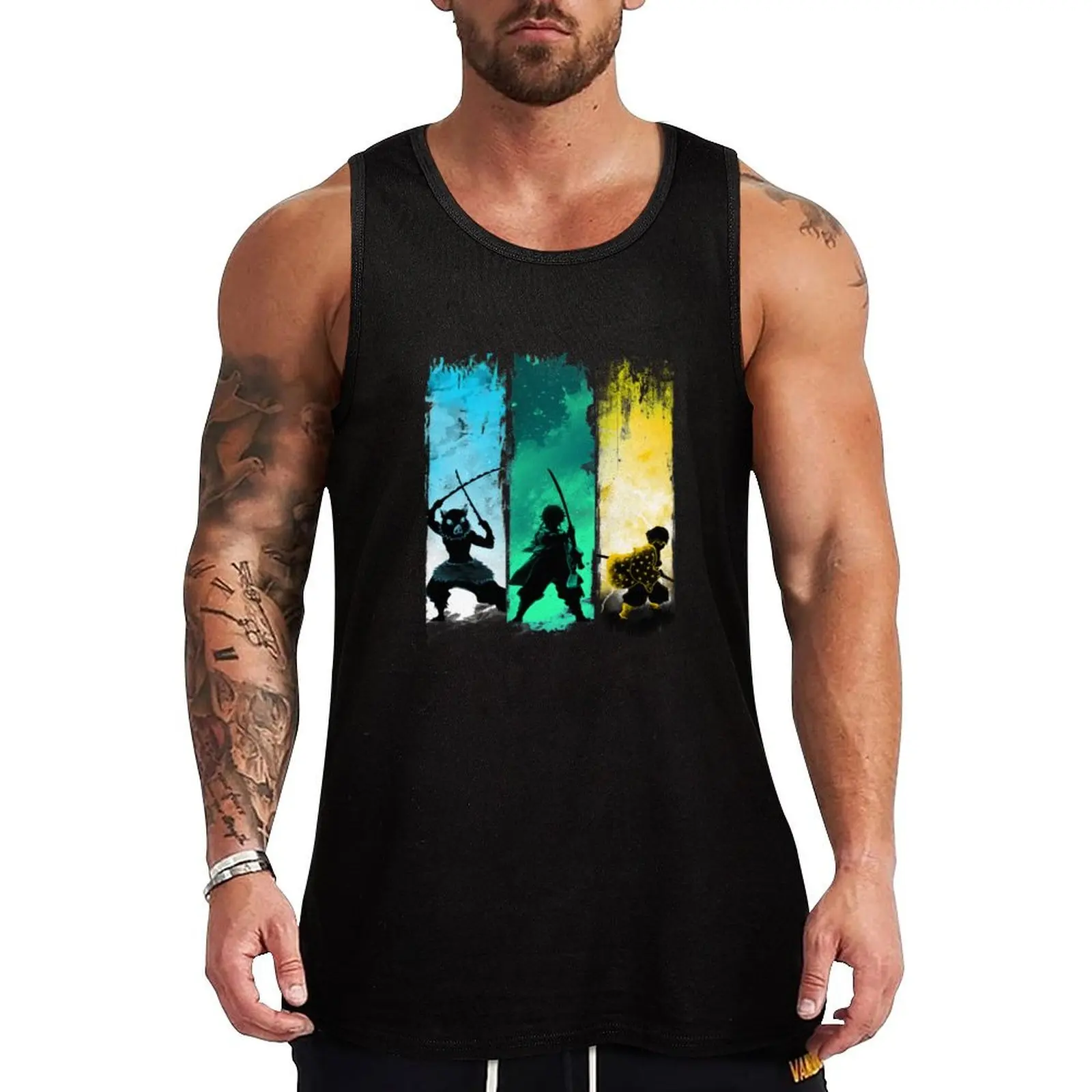 kaisen Tank Top fitness fitness clothing for men T-shirt man training weight vest
kaisen Tank Top fitness fitness clothing for men T-shirt man training weight vest
