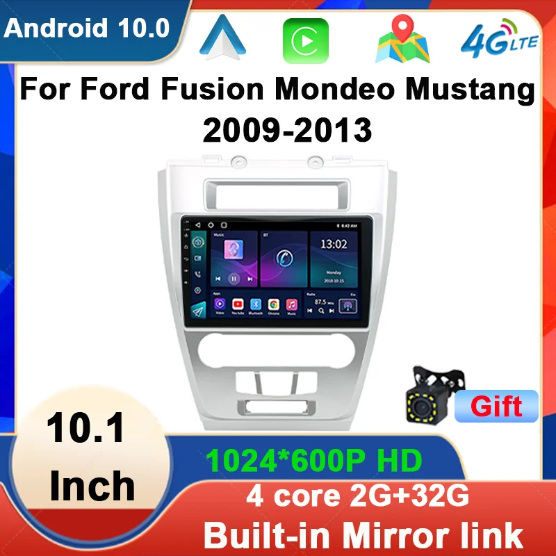 Android 10 Auto Radio Stereo Multimedia Car Player GPS Navigation For Ford Fusion Mondeo Mustang 2009 - 2013 DVD Carplay 4G Wifi
Android 10 Auto Radio Stereo Multimedia Car Player GPS Navigation For Ford Fusion Mondeo Mustang 2009 - 2013 DVD Carplay 4G Wifi