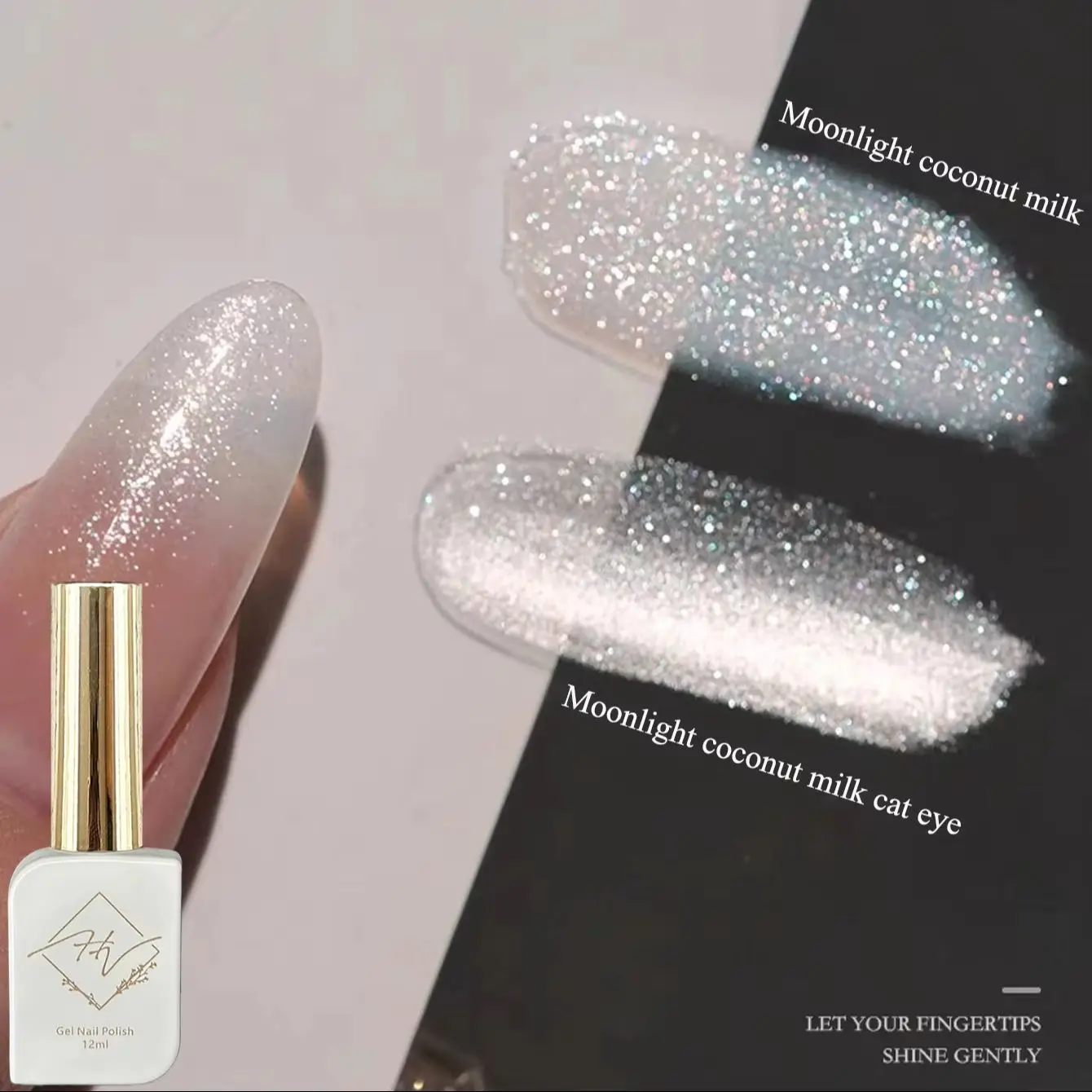 ZH 1-Pcs 12ML Milk White Glitter Gel Nail Polish High Gloss Light Bulb Fine Glitter Powder Nail Polish 2026 New White Nails
ZH 1-Pcs 12ML Milk White Glitter Gel Nail Polish High Gloss Light Bulb Fine Glitter Powder Nail Polish 2026 New White Nails