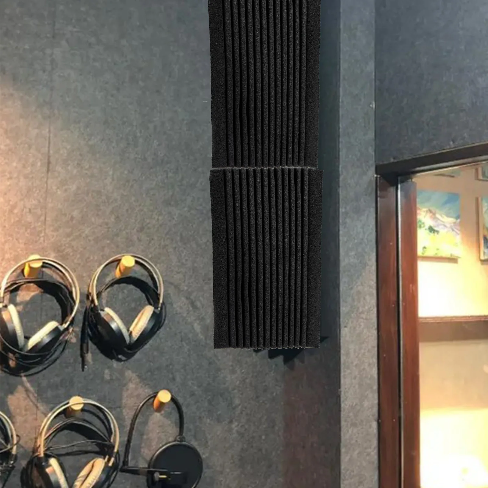 3pcs Corner Gear Sound Reduction Foams Sound Insulation Acoustic Panels Bass Traps Soundproofing Material Reverb Control For
3pcs Corner Gear Sound Reduction Foams Sound Insulation Acoustic Panels Bass Traps Soundproofing Material Reverb Control For