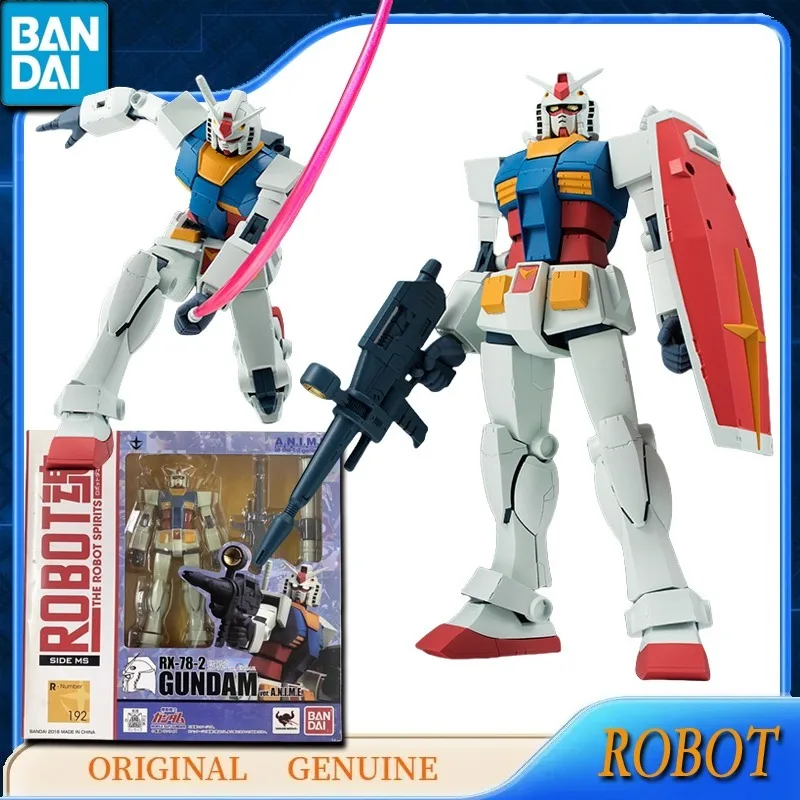 Bandai Original Genuine THE ROBOT SPIRITS 192 RX-78-2 GUNDAM VER.A.N.I.M.E.Action Anime Figures Toys Boys Gift Model Ornaments
Bandai Original Genuine THE ROBOT SPIRITS 192 RX-78-2 GUNDAM VER.A.N.I.M.E.Action Anime Figures Toys Boys Gift Model Ornaments