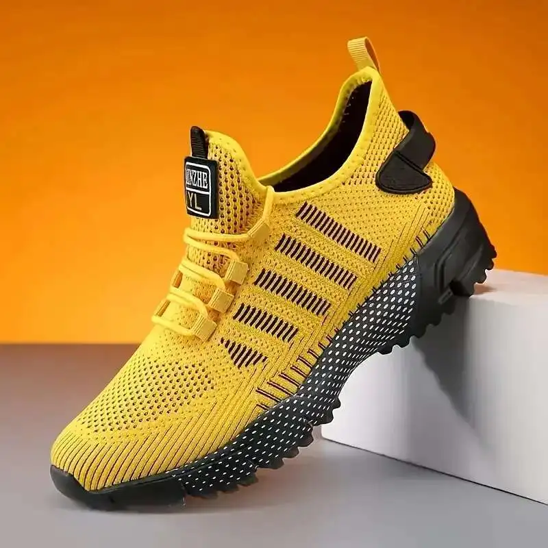 New Men Running Breathable Outdoor Sports Shoes Lightweight Sneaker Men Comfortable Athletic Training Footwear Zapatillas Hombre
New Men Running Breathable Outdoor Sports Shoes Lightweight Sneaker Men Comfortable Athletic Training Footwear Zapatillas Hombre