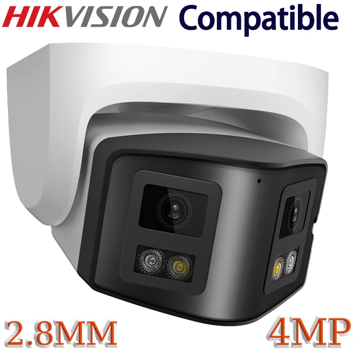 4MP IP 180 Dual lens Panoramic Camera Smart Hybrid Light Two Way Talk 4 mm App SD card Slot H.265+ IP67
4MP IP 180 Dual lens Panoramic Camera Smart Hybrid Light Two Way Talk 4 mm App SD card Slot H.265+ IP67