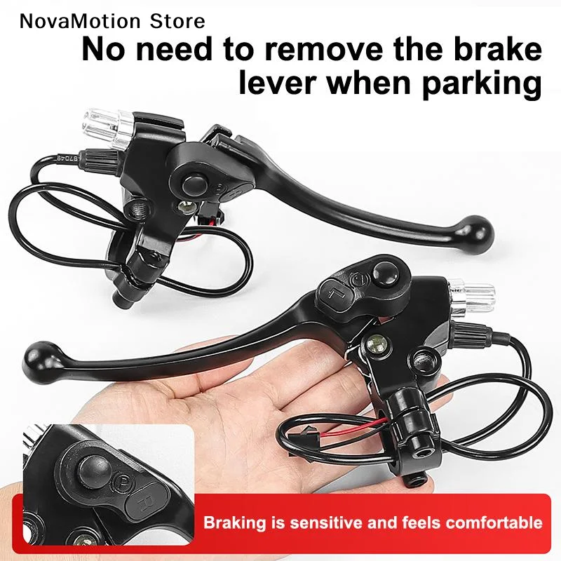 Ultralight Bicycle BMX Brake Handle Electric Bike Cycling Brake Levers V/Disc Brake Handle With Wire Power-off Switch Accessor
Ultralight Bicycle BMX Brake Handle Electric Bike Cycling Brake Levers V/Disc Brake Handle With Wire Power-off Switch Accessor