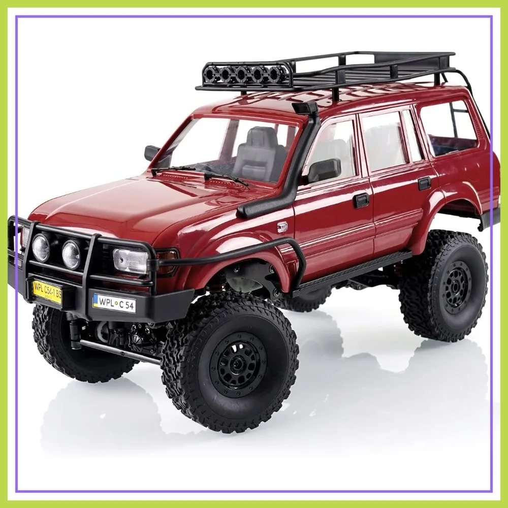 1/16 RC Crawler 4x4 4WD Off Road Truck, 2.4Ghz RTF Proportional Steering Upgraded Chassis for Adults
1/16 RC Crawler 4x4 4WD Off Road Truck, 2.4Ghz RTF Proportional Steering Upgraded Chassis for Adults
