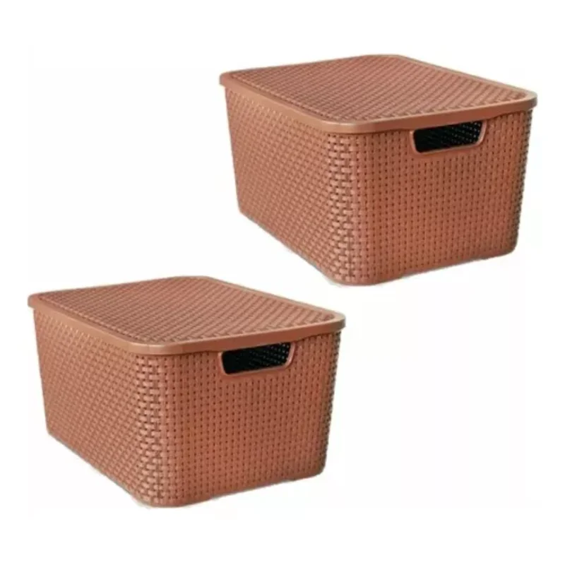 C/ 02 Organizing Baskets Rattan 40 Lts Boxes, Boxes and Baskets Decorative Boxes
C/ 02 Organizing Baskets Rattan 40 Lts Boxes, Boxes and Baskets Decorative Boxes